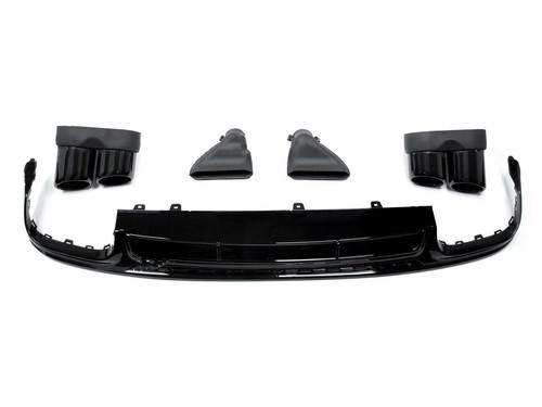 Schwarz glanz heckdiffusor - glanz,