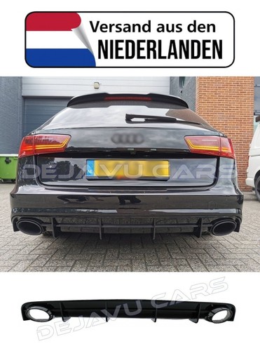 Rs6 look diffusor heckansatz - look,